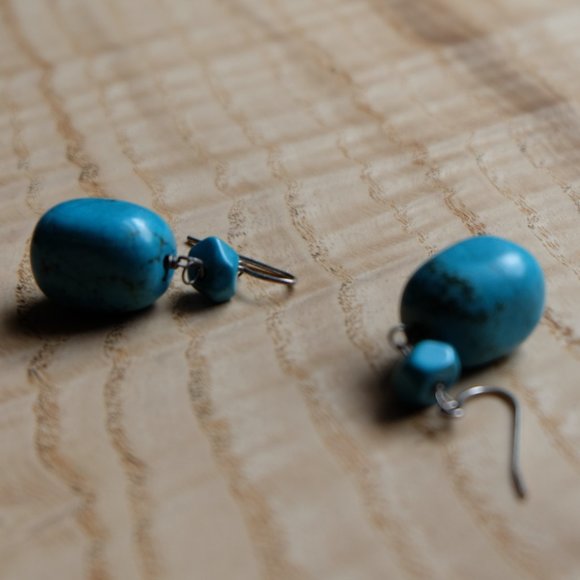 Jewelry - Turquoise Drop Earrings